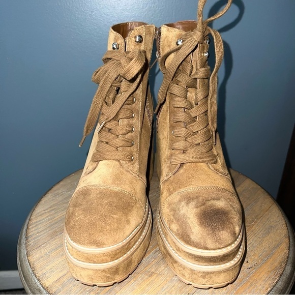 Steve Madden Ember Suede Heeled Boots - Picture 5 of 9